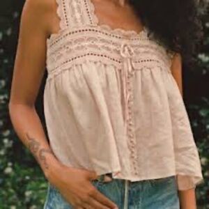 Doen Vera Top in Sundried Rose, Size XS, Excellent Condition